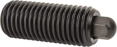 Vlier - 1-8, 2-13/32" Thread Length, 1/2" Plunger Projection, Steel Threaded Spring Plunger - 1/2 (Hex)" Max Plunger Diam, 2-13/32" Plunger Length, 16 Lb Init End Force, 68 Lb Final End Force, 1/2" Hex - Apex Tool & Supply
