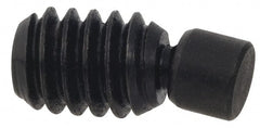 Vlier - 1/4-20, 3/4" OAL, Alloy Steel, Swivel Pad - Apex Tool & Supply