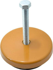 Barrymount - Stud Mount Leveling Pad & Mount - 13,000 Max Lb Capacity, 9" Base Diam - Apex Tool & Supply