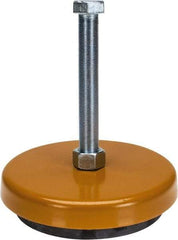 Barrymount - Stud Mount Leveling Pad & Mount - 13,000 Max Lb Capacity, 9" Base Diam - Apex Tool & Supply