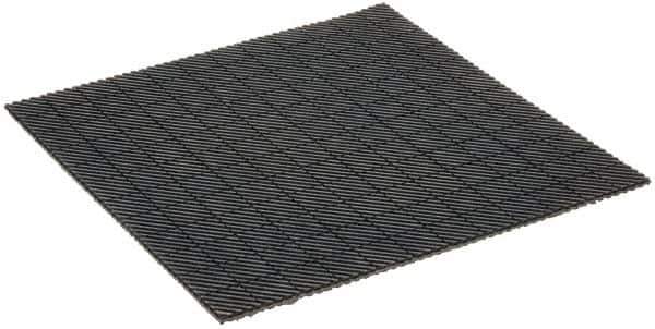 Barrymount - 24" Long x 24" Wide x 5/16" Thick, Neoprene, Machinery Leveling Pad & Mat - Apex Tool & Supply
