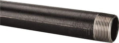 B&K Mueller - Schedule 40, 1-1/4" Diam x 36" Long Steel Black Pipe Nipple - Threaded - Apex Tool & Supply