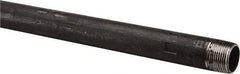 B&K Mueller - Schedule 40, 3/4" Diam x 60" Long Steel Black Pipe Nipple - Threaded - Apex Tool & Supply