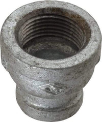 B&K Mueller - Class 150, 3/4 x 3/8" Galvanized Pipe Reducing Coupling - Threaded, Malleable Iron - Apex Tool & Supply