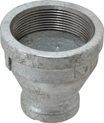 B&K Mueller - Class 150, 2 x 1" Galvanized Pipe Reducing Coupling - Threaded, Malleable Iron - Apex Tool & Supply