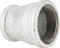 B&K Mueller - Class 150, 2 x 1-1/2" Galvanized Pipe Reducing Coupling - Threaded, Malleable Iron - Apex Tool & Supply