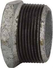 B&K Mueller - Class 150, 1-1/2 x 1-1/4" Galvanized Pipe Hex Bushing - Threaded, Malleable Iron - Apex Tool & Supply