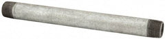 B&K Mueller - Schedule 40, 3/4 x 10" Galvanized Pipe Nipple - Threaded Steel - Apex Tool & Supply