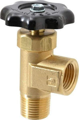 Parker - FNPTF x MNPTF End Connection Brass Truck Valve - 3.15" OAL, 1/2" Pipe - Apex Tool & Supply