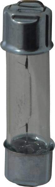 Made in USA - 12 Volt, Double End Cap Automotive Miniature Lamp - 12.42 Watt, Clear - Apex Tool & Supply