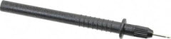 Pomona - Black Electrical Test Equipment Probe - Use with Digital Multimeters - Apex Tool & Supply