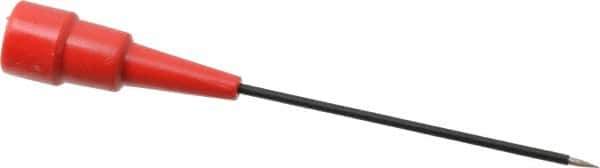 Pomona - Red Electrical Test Equipment Jack - Use with Digital Multimeters - Apex Tool & Supply