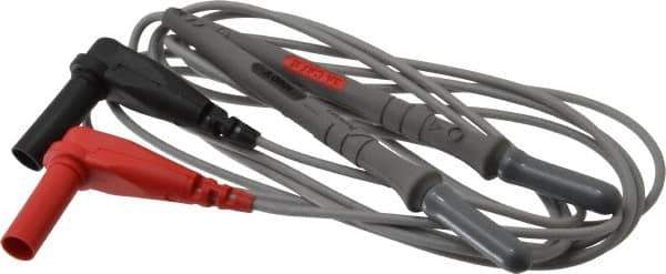 Pomona - Red/Black Electrical Test Equipment Probe - Use with Digital Multimeters - Apex Tool & Supply