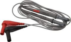 Pomona - Red/Black Electrical Test Equipment Probe - Use with Digital Multimeters - Apex Tool & Supply