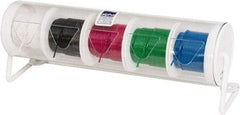 Alpha Wire - 24 AWG, 7 Strand, 500' OAL, Hook Up Wire - Black, Blue, Green, Red & White PVC Jacket, 0.059" Diam - Apex Tool & Supply