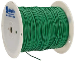 Alpha Wire - 16 AWG, 26 Strand, 305 m OAL, Tinned Copper Hook Up Wire - Green PVC Jacket, 0.092" Diam - Apex Tool & Supply