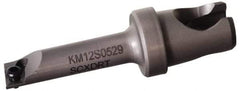 Kennametal - Right Hand Cut, 11.80mm Min Bore Diam, Size KM16 Modular Boring Cutting Unit Head - 1.6142" Max Bore Depth, Through Coolant, Compatible with CP.. - Apex Tool & Supply