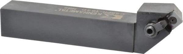 Kennametal - CSSP, Right Hand Cut, 45° Lead Angle, 1" Shank Height x 1" Shank Width, Positive Rake Indexable Turning Toolholder - 6" OAL, SP..42. Insert Compatibility, Series Kendex - Apex Tool & Supply