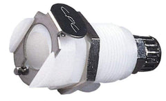 CPC Colder Products - 1/4" OD, Acetal Push-to-Connect Female Connector - 120 Max psi, White - Apex Tool & Supply