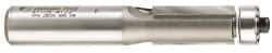 Amana Tool - 1/2" Cut Diam, 1" Length of Cut, 2 Flute Flush Trim Edge Profile Router Bit - Carbide-Tipped, 1/2" Shank Diam, 3-1/4" OAL, Uncoated - Apex Tool & Supply