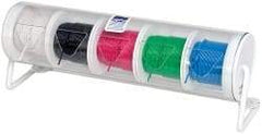 Alpha Wire - 22 AWG, 7 Strand, 500' OAL, Hook Up Wire - Black, Blue, Green, Red & White PVC Jacket, 0.065" Diam - Apex Tool & Supply