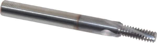 Vargus - #10-32, #12-32 to 3/8-32 UNEF, UNF, 0.15" Cutting Diam, 3 Flute, Solid Carbide Helical Flute Thread Mill - Internal Thread, 0.391" LOC, 1.772" OAL, 3/16" Shank Diam - Apex Tool & Supply