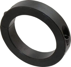 Climax Metal Products - 3-1/4" Bore, Steel, Two Piece Clamp Collar - 4-1/2" Outside Diam, 7/8" Wide - Apex Tool & Supply