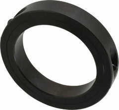 Climax Metal Products - 3-7/16" Bore, Steel, Two Piece Clamp Collar - 4-3/4" Outside Diam, 7/8" Wide - Apex Tool & Supply