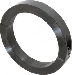 Climax Metal Products - 4-1/4" Bore, Steel, Two Piece Clamp Collar - 5-1/2" Outside Diam, 7/8" Wide - Apex Tool & Supply