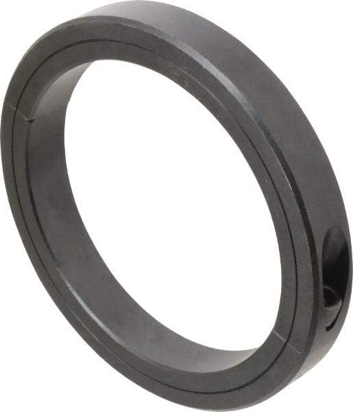 Climax Metal Products - 4-15/16" Bore, Steel, Two Piece Clamp Collar - 6-1/4" Outside Diam, 7/8" Wide - Apex Tool & Supply