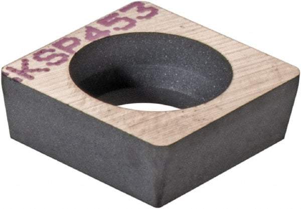 Kennametal - 6.6mm Inscribed Circle, Square Turning Shim for Indexables - 0.156" Thick, SKSP Shim Style - Apex Tool & Supply