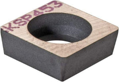 Kennametal - 6.6mm Inscribed Circle, Square Turning Shim for Indexables - 0.156" Thick, SKSP Shim Style - Apex Tool & Supply