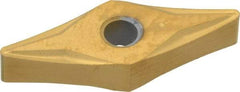 Kennametal - VNGP332 K Grade KC730 Carbide Turning Insert - TiN Finish, 35° Diamond, 3/8" Inscr Circle, 3/16" Thick, 1/32" Corner Radius - Apex Tool & Supply