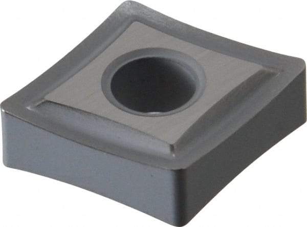 Kennametal - CNMP432 Grade K313 Carbide Turning Insert - Uncoated, 80° Diamond, 1/2" Inscr Circle, 3/16" Thick, 1/32" Corner Radius - Apex Tool & Supply