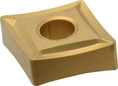 Kennametal - CNMP432 K Grade KC850 Carbide Turning Insert - TiC/TiCN/TiN Finish, 80° Diamond, 1/2" Inscr Circle, 3/16" Thick, 1/32" Corner Radius - Apex Tool & Supply