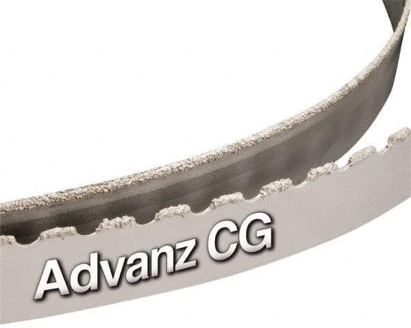 Starrett - 1-1/4" x 100' x 0.035" Band Saw Blade Coil Stock - Continuous Edge, Carbide Grit Edge, - Apex Tool & Supply