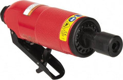 Sioux Tools - 1/4" Collet, Straight Handle, Straight Air Die Grinder - 25,000 RPM, Front Exhaust, 25.43 CFM, 0.7 hp, 6.21 bar, 1/4 NPT - Apex Tool & Supply