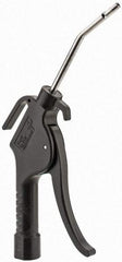 Value Collection - 160 Max psi Bent Fixed Safety Extension Tube Pistol Grip Blow Gun - 1/4 NPT, 4" Tube Length, Plastic - Apex Tool & Supply