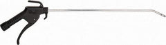 Value Collection - 160 Max psi Bent Fixed Safety Extension Tube Pistol Grip Blow Gun - 1/4 NPT, 14" Tube Length, Plastic - Apex Tool & Supply