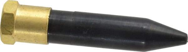 Value Collection - Blow Gun Safety Nozzle - 1/4 NPT, 3.15" Hose Length, 120 psi - Apex Tool & Supply