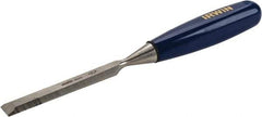 Irwin - 10-3/4" OAL x 5/8" Blade Width Wood Chisel - Polypropylene Handle - Apex Tool & Supply