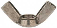 Value Collection - M16x2.00 Metric Coarse, Stainless Steel Standard Wing Nut - Grade 18-8, Austenitic Grade A2, 73mm Wing Span, 37.5mm Wing Span - Apex Tool & Supply