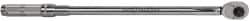 Paramount - 1/2" Drive Micrometer Type Ratchet Head Torque Wrench - 74.6 N/m to 346 N/m Torque, 25" OAL, 1 Ft/Lb Graduation - Apex Tool & Supply