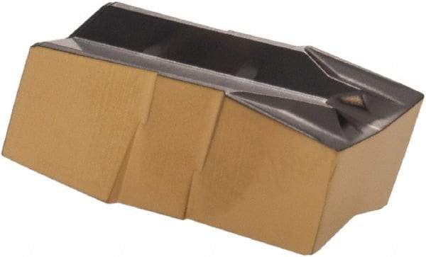 Iscar - 590020GIF Grade IC808, 5.9mm Cutting Width Carbide Grooving Insert - 13mm Max Depth of Cut, Neutral, 0.2mm Corner Radius, TiAlN Finish - Apex Tool & Supply