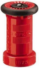 Made in USA - 2" Hose Diam NPSH Constant Flow Hose Nozzle - 150 Max GPM, Polyurethane, 100 psi - Apex Tool & Supply