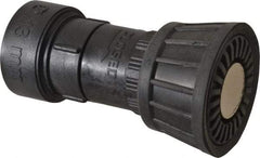 Value Collection - 1-1/2" Hose Diam NST Constant Flow Hose Nozzle - 95 Max GPM, Polyurethane, 100 psi - Apex Tool & Supply
