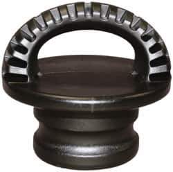 Made in USA - 4" Thread Hydrant Safety Bump Cap - Polyurethane - Apex Tool & Supply
