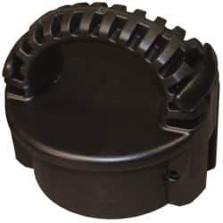 Made in USA - 4" Thread Hydrant Safety Bump Cap - Polyurethane - Apex Tool & Supply