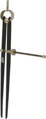 SPI - 10 Inch Leg, Spring Joint, Steel, Powder Coated, Divider - 10 Inch Max Measurement, with Quick Nut Adjustment - Apex Tool & Supply