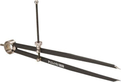 SPI - 12 Inch Leg, Spring Joint, Steel, Powder Coated, Divider - 12 Inch Max Measurement, with Quick Nut Adjustment - Apex Tool & Supply